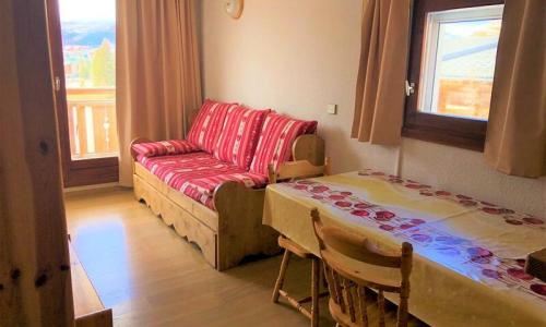 Rent in ski resort 2 room apartment 4 people (30m²) - La Résidence Christiania - Alpe d'Huez - Living room