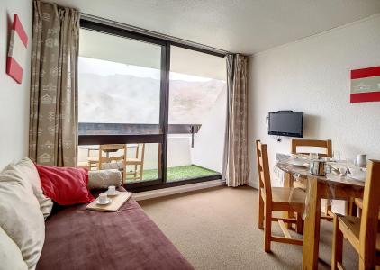 Vakantie in de bergen Studio duplex 4 personen (212) - La Résidence Côte Brune - Les Menuires - Woonkamer