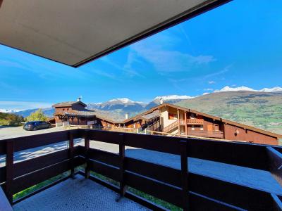 Vacaciones en montaña Estudio para 2 personas (015) - La Résidence Equerre - Montchavin La Plagne - Terraza