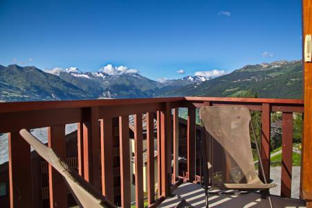 Vakantie in de bergen Studio 2 personen (029) - La Résidence Equerre - Montchavin La Plagne - Balkon