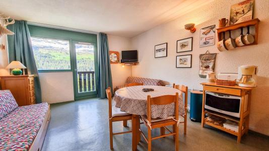 Vacances en montagne Studio coin montagne 4 personnes (13D9) - La Résidence Gémeaux - Flaine - Séjour
