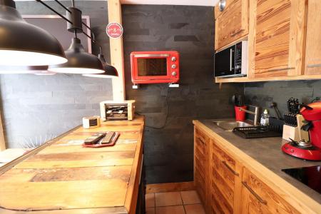 Holiday in mountain resort Studio sleeping corner 4 people (002) - La Résidence Home Club - Tignes - Kitchen