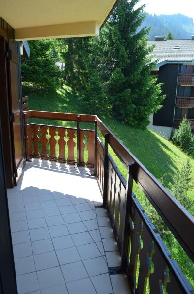 Urlaub in den Bergen 2-Zimmer-Appartment für 4 Personen (A8) - La Résidence l'Alpage - Châtel - Terrasse