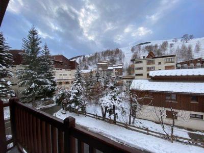 Vakantie in de bergen Appartement 3 kamers bergnis 6 personen (807) - La Résidence l'Alpina Lodge - Les 2 Alpes - Balkon