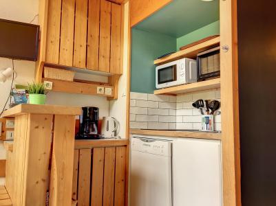 Vacances en montagne Studio mezzanine 4 personnes (335) - La Résidence l'Archeboc - Les Arcs - Kitchenette