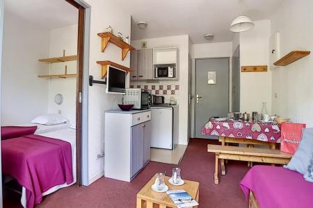 Urlaub in den Bergen 2-Zimmer-Appartment für 4 Personen (0207) - La Résidence l'Orée des Pistes - Les Menuires - Wohnzimmer