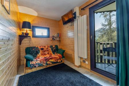 Vakantie in de bergen Appartement 2 kamers bergnis 6 personen (52) - La Résidence l'Oustal - Les Orres - Woonkamer