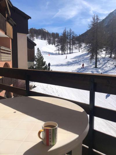 Vacanze in montagna Appartamento su due piani 2 stanze con alcova per 6 persone (110-D18) - La Résidence la Ferme d'Augustin - Montgenèvre - Balcone