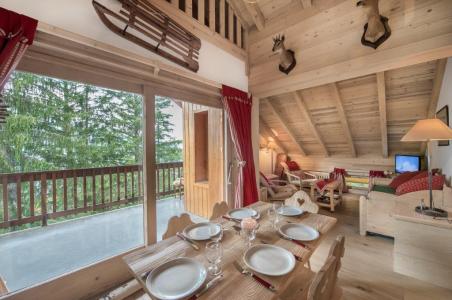 Urlaub in den Bergen Wohnung 4 Mezzanine Zimmer 6 Leute (17) - La Résidence la Forêt - Méribel - Wohnzimmer