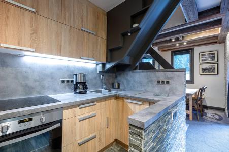 Urlaub in den Bergen 4 Zimmer Maisonettewohnung für 8 Personen (LZB053) - La Résidence La Lauzière Dessous - Valmorel - Küche