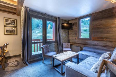Urlaub in den Bergen 4 Zimmer Maisonettewohnung für 8 Personen (LZB053) - La Résidence La Lauzière Dessous - Valmorel - Wohnzimmer