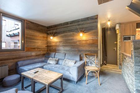 Urlaub in den Bergen 4 Zimmer Maisonettewohnung für 8 Personen (LZB053) - La Résidence La Lauzière Dessous - Valmorel - Wohnzimmer