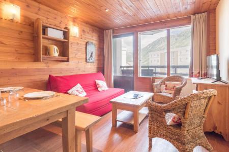 Urlaub in den Bergen 2-Zimmer-Berghütte für 6 Personen (SOLERO) - La Résidence la Loubatière - Montgenèvre - Wohnzimmer