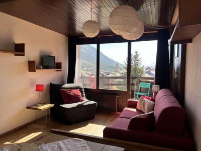 Urlaub in den Bergen Studio für 2 Personen (GEY141) - La Résidence la Loubatière - Montgenèvre - Wohnzimmer