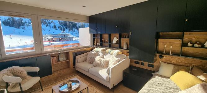 Vakantie in de bergen Appartement 2 kamers 6 personen (34) - La Résidence la Meije - La Plagne - Woonkamer