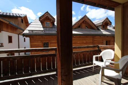 Vacanze in montagna Appartamento 3 stanze per 6 persone (045) - La Résidence la Tourmente - Montgenèvre - Terrazza