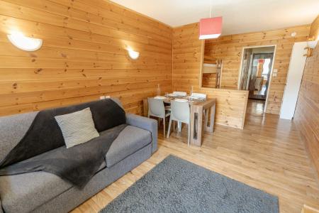 Holiday in mountain resort Studio sleeping corner 4 people (410) - La Résidence le 1650 - Les Orres - Living room