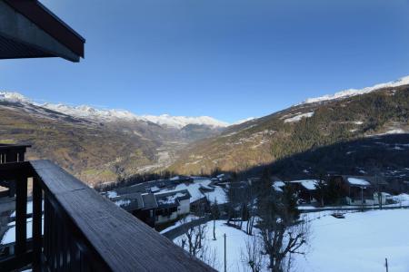 Urlaub in den Bergen 4 Zimmer Maisonettewohnung für 9 Personen (BAI33) - La Résidence le Bastion I - Montchavin La Plagne - Terrasse