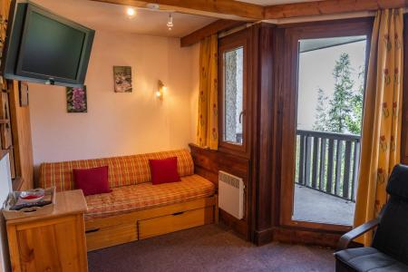 Holiday in mountain resort Studio cabin 4 people (B715) - La Résidence le Belvédère - Les Orres - Living room