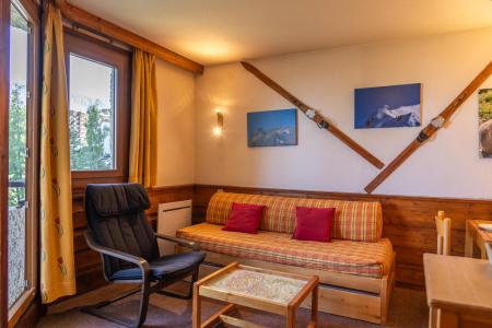 Holiday in mountain resort Studio cabin 4 people (B715) - La Résidence le Belvédère - Les Orres - Living room