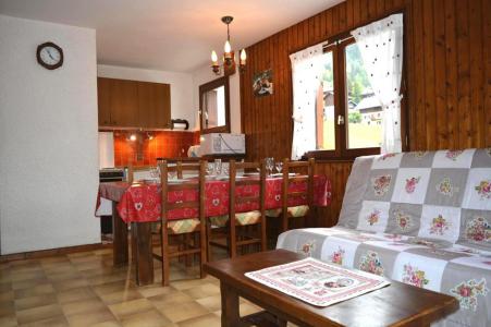 Urlaub in den Bergen 3-Zimmer-Holzhütte für 6 Personen (07) - La Résidence le Charvet - Le Grand Bornand - Wohnzimmer