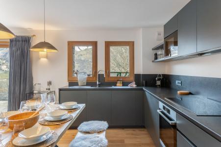 Vacaciones en montaña Apartamento 4 piezas cabina para 8 personas (B5) - La Résidence le Cheval Noir - Saint Martin de Belleville - Cocina