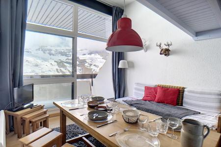 Vakantie in de bergen Appartement 2 kamers mezzanine 6 personen (1025) - La Résidence le Danchet - Les Menuires - Woonkamer