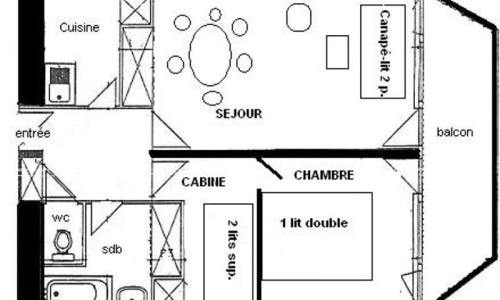 Soggiorno sugli sci Appartamento 2 stanze per 6 persone (42m²-8) - La Résidence Le France - La Plagne - Esteriore estate