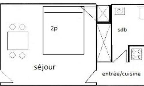 Soggiorno sugli sci Studio per 2 persone (19m²-1) - La Résidence Le France - La Plagne - Esteriore estate