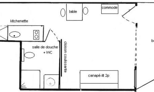 Soggiorno sugli sci Studio per 2 persone (15m²-6) - La Résidence Le France - La Plagne - Esteriore estate