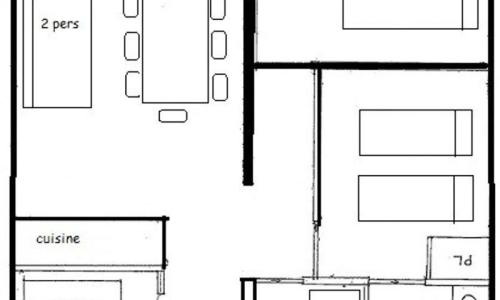 Soggiorno sugli sci Appartamento 2 stanze per 7 persone (45m²-5) - La Résidence Le France - La Plagne - Esteriore estate