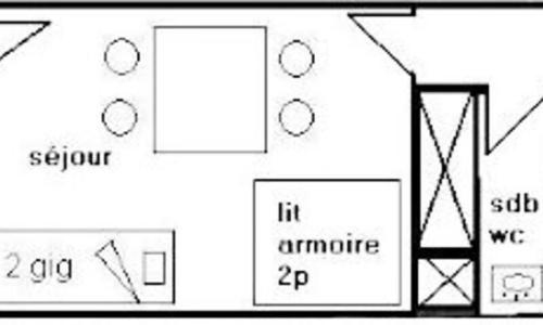 Soggiorno sugli sci Studio per 4 persone (22m²-4) - La Résidence Le France - La Plagne - Esteriore estate