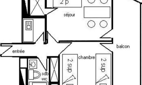 Soggiorno sugli sci Appartamento 2 stanze per 5 persone (31m²-8) - La Résidence Le France - La Plagne - Esteriore estate