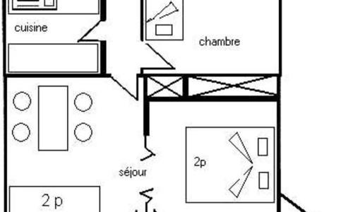 Soggiorno sugli sci Appartamento 2 stanze per 6 persone (41m²-7) - La Résidence Le France - La Plagne - Esteriore estate