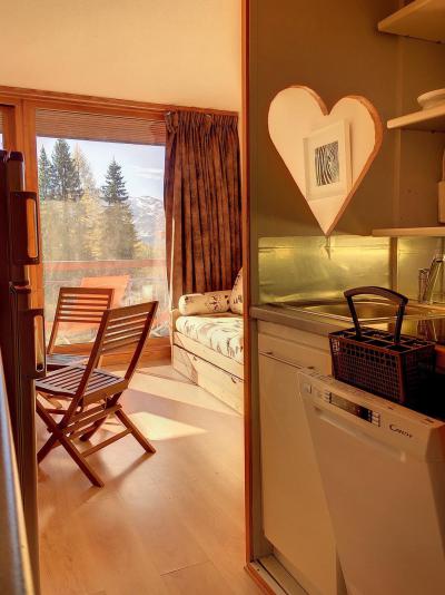 Vacances en montagne Studio cabine 4 personnes (GA821) - La Résidence le Grand Arbois - Les Arcs - Kitchenette
