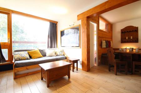 Urlaub in den Bergen 3-Zimmer-Holzhütte für 7 Personen (419) - La Résidence le Miravidi - Les Arcs - Wohnzimmer