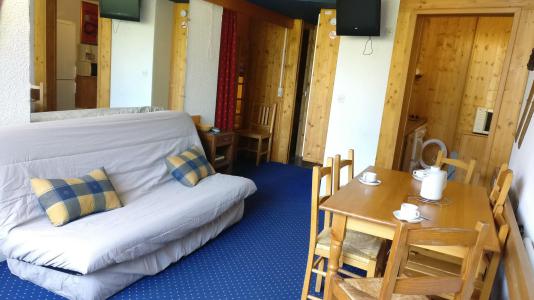 Vakantie in de bergen Appartement 3 kamers bergnis 7 personen (524) - La Résidence le Miravidi - Les Arcs - Woonkamer