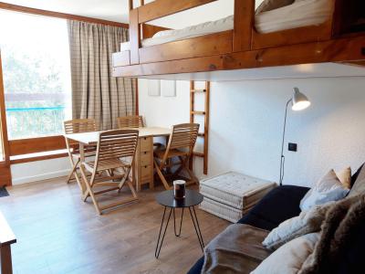 Vakantie in de bergen Studio cabine 4 personen (623) - La Résidence le Miravidi - Les Arcs - Woonkamer