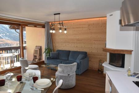 Vacaciones en montaña Apartamento 4 piezas para 8 personas (19) - La Résidence Le Parthénon - Montgenèvre - Estancia