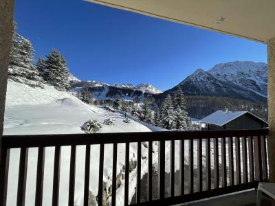 Vacaciones en montaña Estudio -espacio montaña- para 3 personas (DOD107) - La Résidence le Picamont - Montgenèvre - Terraza