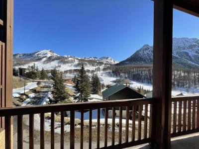 Urlaub in den Bergen Wohnung 4 Mezzanine Zimmer 8 Leute (640-202) - La Résidence le Picamont - Montgenèvre - Terrasse