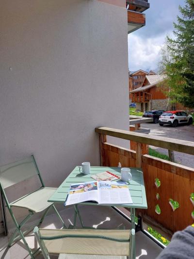 Vakantie in de bergen Studio bergnis 4 personen (01) - La Résidence le Sappey - Les 2 Alpes - Balkon