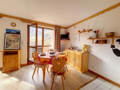 Vakantie in de bergen Studio cabine 4 personen (321) - La Résidence le Sarvan - Les Menuires - Woonkamer