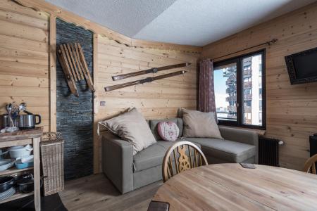 Holiday in mountain resort 2 room apartment sleeping corner 5 people (1216) - La Résidence le Schuss - Tignes - Living room