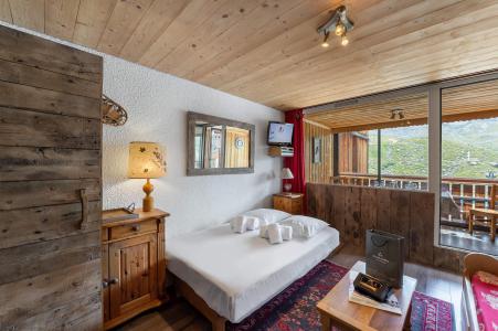 Holiday in mountain resort Studio sleeping corner 4 people (T7) - La Résidence le Sérac - Val Thorens - Living room
