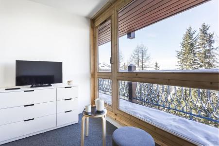 Urlaub in den Bergen La Résidence le Thuria - Les Arcs - Wohnzimmer