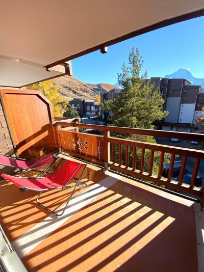 Каникулы в горах Квартира студия со спальней для 4 чел. (30) - La Résidence le Tyrol - Les 2 Alpes - летом под открытым небом