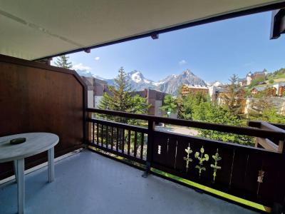 Urlaub in den Bergen Studio Schlafnische 4 Personen (73) - La Résidence le Tyrol - Les 2 Alpes - Balkon