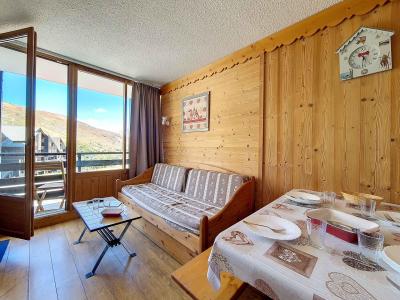 Wakacje w górach Apartament 2 pokojowy kabina 5 osób (109) - La Résidence le Villaret - Les Menuires - Pokój gościnny