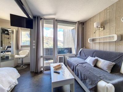 Vakantie in de bergen Appartement 2 kamers bergnis 4 personen (506) - La Résidence le Villaret - Les Menuires - Woonkamer